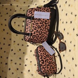 steve madden brown handbolsa